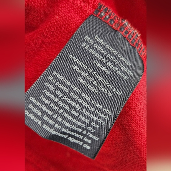 NWT Tommy Hilfiger Women's Casual Band Jacket Chili Red Color - Size Large - Picture 11 of 11